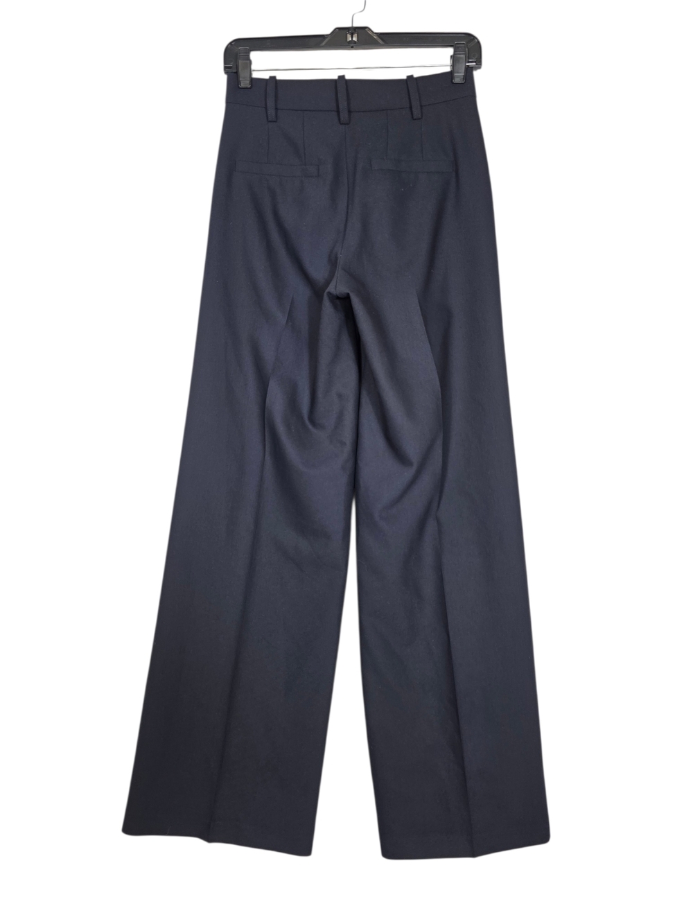 Zadig & Voltaire Panol Tailleur Strass Woven Wide-Leg Pants Rhinestones side det - Picture 5 of 14